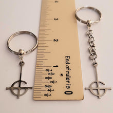 Load image into Gallery viewer, Grucifix Ghost BC Keychain, Backpack or Purse Charm, Zipper Pull