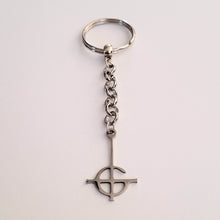Load image into Gallery viewer, Grucifix Ghost BC Keychain, Backpack or Purse Charm, Zipper Pull