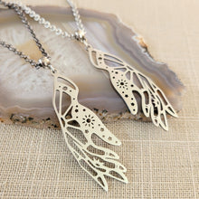 Load image into Gallery viewer, Hand Necklace, Your Choice of Gunmetal or Silver Rolo Chain