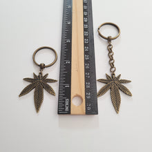 Load image into Gallery viewer, Marijuana Keychain, Backpack or Purse Charm, Zipper Pull, Key Fob Lanyards