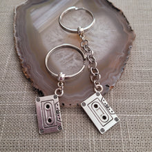Load image into Gallery viewer, Cassette Tape Keychain, BackPack or Purse Charm, Zipper Pull