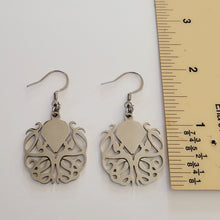 Load image into Gallery viewer, Cthulhu Earrings, Dangle Drop Earrings, HP Lovecraft Jewelry