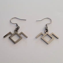 Load image into Gallery viewer, Twin Peaks Earrings, Laura Palmer Jewelry