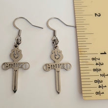 Load image into Gallery viewer, Gonzo Earrings, Hunter S Thompson Fandom Drop Dangle Earrings