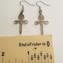 Load image into Gallery viewer, Gonzo Earrings, Hunter S Thompson Fandom Drop Dangle Earrings