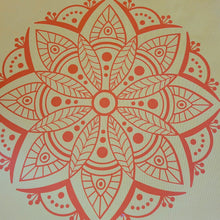 Load image into Gallery viewer, Yellow and Orange Mandala Framed 12x12 Wall Art Home Decor