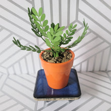 Load image into Gallery viewer, ZZ Plant, 3 inch Miniature Paper Plant, Dollhouse Zen Garden Mini