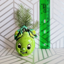 Load image into Gallery viewer, Palm Tree Paper Plant, 5 inch Vintage Smiling Pear Pot