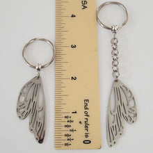 Load image into Gallery viewer, Butterfly Wing Keychain, Backpack or Purse Charm, Zipper Pull