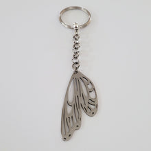 Load image into Gallery viewer, Butterfly Wing Keychain, Backpack or Purse Charm, Zipper Pull