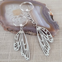 Load image into Gallery viewer, Butterfly Wing Keychain, Backpack or Purse Charm, Zipper Pull