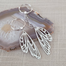 Load image into Gallery viewer, Butterfly Wing Keychain, Backpack or Purse Charm, Zipper Pull