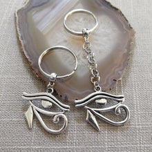 Load image into Gallery viewer, Eye of Horus Egyptian Keychain