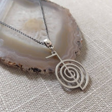 Load image into Gallery viewer, Cho Ku Rei Necklace, Reiki Power Symbol Jewelry, Yoga Gifts
