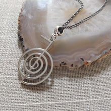 Load image into Gallery viewer, Cho Ku Rei Necklace, Reiki Power Symbol Jewelry, Yoga Gifts