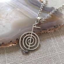 Load image into Gallery viewer, Cho Ku Rei Necklace, Reiki Power Symbol Jewelry