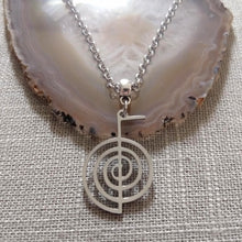 Load image into Gallery viewer, Cho Ku Rei Necklace, Reiki Power Symbol Jewelry