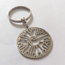 Load image into Gallery viewer, Phylogenetic Tree Keychain, Hillis Plot Backpack or Purse Charm, Zipper Pull