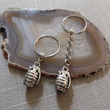 Load image into Gallery viewer, Grenade Keychain, Silver Bomb Backpack Charm, Zipper Pull, Mens Accessories