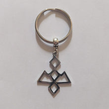 Load image into Gallery viewer, Owl Cave Twin Peaks Keychain, Backpack or Purse Charm, Zipper Pull