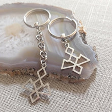 Load image into Gallery viewer, Owl Cave Twin Peaks Keychain, Backpack or Purse Charm, Zipper Pull