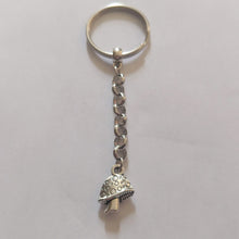 Load image into Gallery viewer, Tiny Magic Mushroom Keychain, Zipper Pull, Purse or Backpack Charm