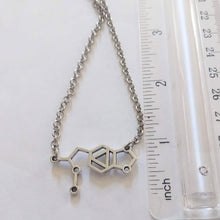 Load image into Gallery viewer, MDMA Molecule Necklace, Jewelry for Ravers, Festival Accessories