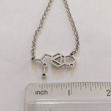 Load image into Gallery viewer, MDMA Molecule Necklace, Jewelry for Ravers, Festival Accessories