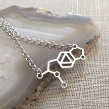 Load image into Gallery viewer, MDMA Molecule Necklace, Jewelry for Ravers, Festival Accessories