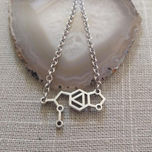 Load image into Gallery viewer, MDMA Molecule Necklace, Jewelry for Ravers, Festival Accessories