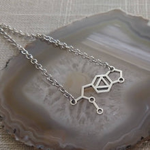 Load image into Gallery viewer, MDMA Molecule Necklace, Jewelry for Ravers, Festival Accessories