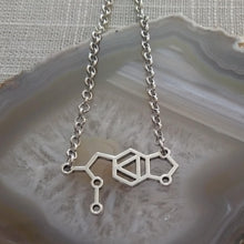 Load image into Gallery viewer, MDMA Molecule Necklace, Jewelry for Ravers, Festival Accessories