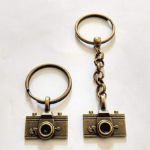 Load image into Gallery viewer, Vintage Camera Keychain, Backpack or Purse Charm, Zipper Pull