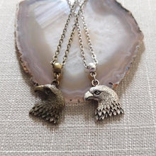 Load image into Gallery viewer, American Bald Eagle Necklace on Your Choice of Two Chains