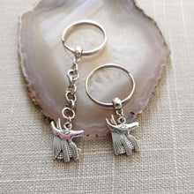 Load image into Gallery viewer, Anubis Egyptian Keychain or Zipper Pull - Mens Keychains