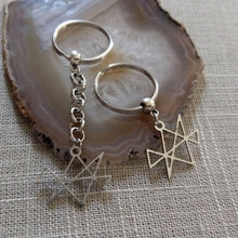 Load image into Gallery viewer, Midas Star Keychain, Reiki Backpack or Purse Charm, Zipper Pull