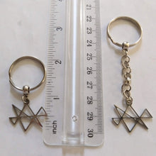 Load image into Gallery viewer, Midas Star Keychain, Reiki Backpack or Purse Charm, Zipper Pull