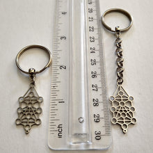 Load image into Gallery viewer, Kabbalah Jewish Keychain, Backpack or Purse Charm, Zipper Pull, Spiritual Gifts