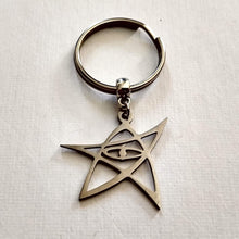 Load image into Gallery viewer, Cthulhu HP Lovecraft Keychain, Backpack or Purse Charm, Zipper Pull