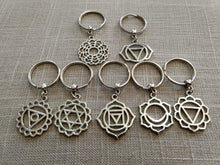 Load image into Gallery viewer, Chakra Keychain, Your Choice of Seven Chakras, Yoga Gifts