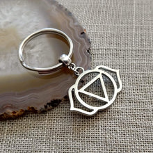Load image into Gallery viewer, Chakra Keychain, Your Choice of Seven Chakras, Yoga Gifts
