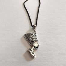 Load image into Gallery viewer, Queen Nefertiti Necklace, Egyptian Jewelry on Your Choice of Chains