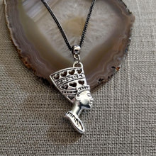 Load image into Gallery viewer, Queen Nefertiti Necklace, Egyptian Jewelry on Your Choice of Chains