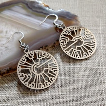 Load image into Gallery viewer, Phylogenetic Tree Earrings, Willis Plot Jewelry