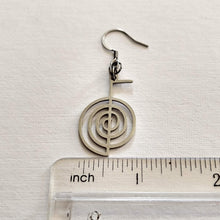 Load image into Gallery viewer, Cho Ku Rei Reiki Dangle Drop Earrings