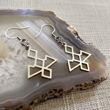 Load image into Gallery viewer, Owl Cave Earrings, Twin Peaks Fandom Drop Dangle Earrings