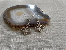 Load image into Gallery viewer, Owl Cave Earrings, Twin Peaks Fandom Drop Dangle Earrings