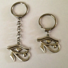 Load image into Gallery viewer, Eye of Horus Egyptian Keychain