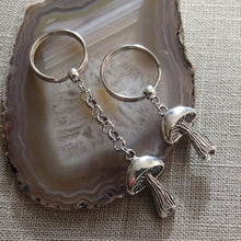 Load image into Gallery viewer, Magic Mushroom Keychain, Purse or Backpack Charm, Zipper Pull