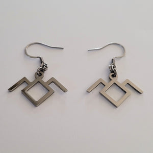 Twin Peaks Earrings, Laura Palmer Jewelry